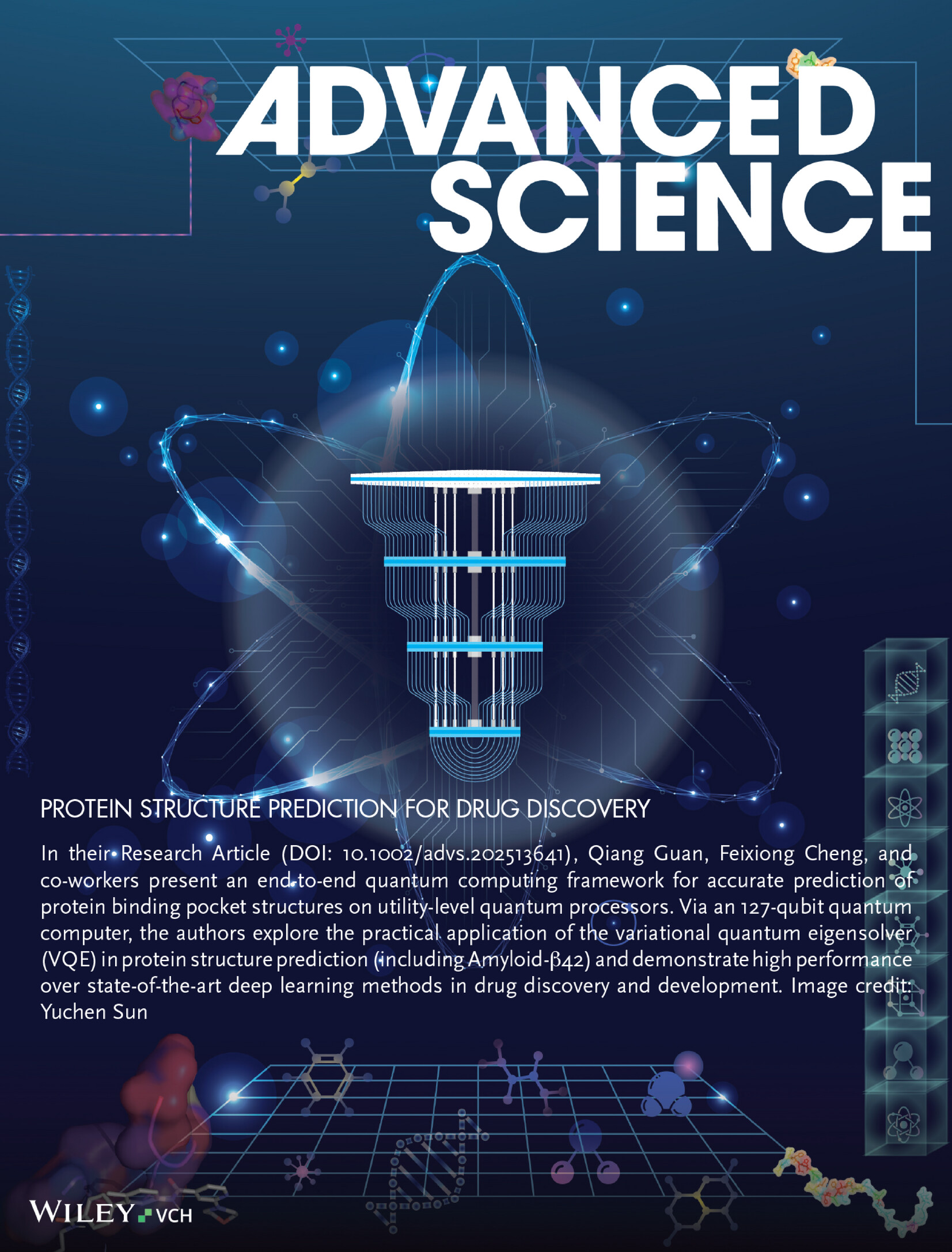 Advanced Science Frontispiece: Protein Structure Prediction for Drug Discovery